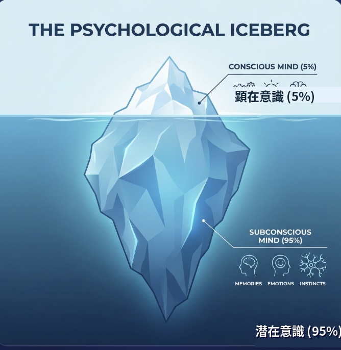 顕在意識と潜在意識